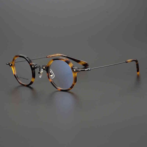 

elegant transparent color high-grade irregular round glasses full frame literary myopia men and women don't pick face trend, White;black