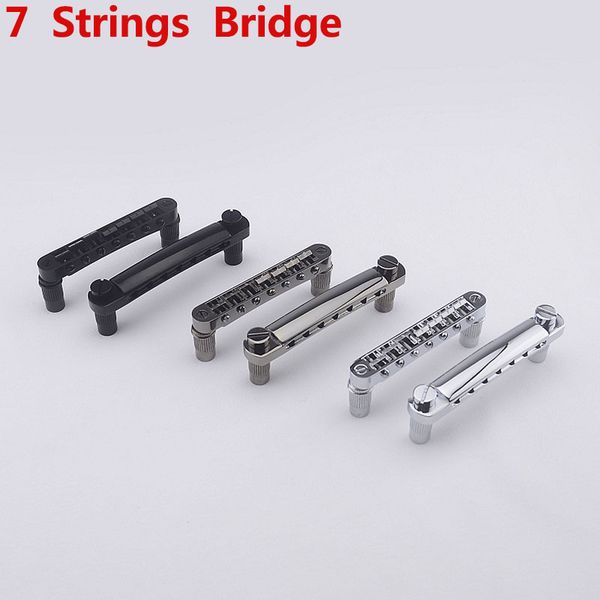 

1 set 7 strings tune-o-matic electric guitar bridge and tailpiece electric bass
