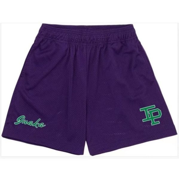 

fashion men's inaka power shorts ip basic women's sports pants classic new york fitness basketball boho loose beach mesh sportshor, White;black