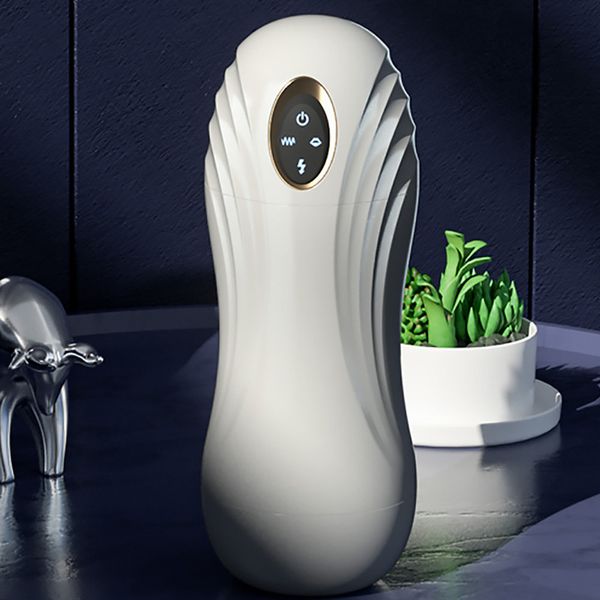 Automatic Sucking Masturbator Cup for Men Realistic Pussy Blowjob Oral Vacuum Sucktion Vibrator Male Ad_voghion.com