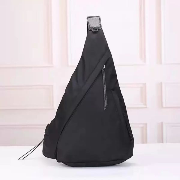 

luxury shoulder bags canvas chest bag large capacity backpack fanny pack for men casual travel bag lady designer satchel leather para