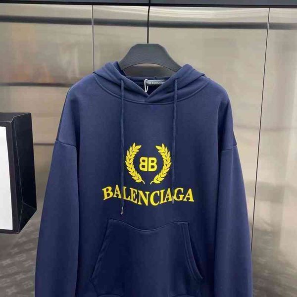 

2022 designer bal hoodies and cots wng ziyng b kwi lin mn mn of the sme ge ll mtch up in utumn winter. hji ied 9wc6, Black