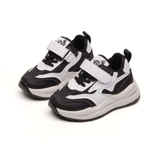 

kids athletic childrens shoes baby sneakers boys girls footwear running sports children spring autumn boy school e1320, Black
