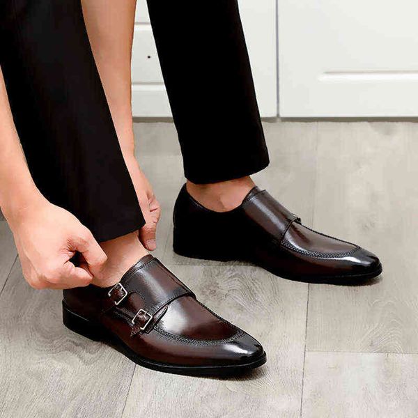 

nxy dress shoes summer sgs pointed low casual rubber cover feet breathable brown board shoes straight 220804, Black