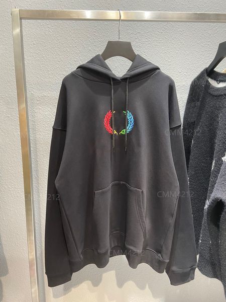 

sample men hoodie set sweatshirt 50 cotton 50 polyester long sleeve printed oversize pullover hoodies wholesale black 732mm861, Black;brown