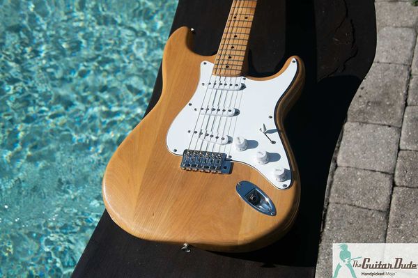 

greco super sound - natural electric guitar