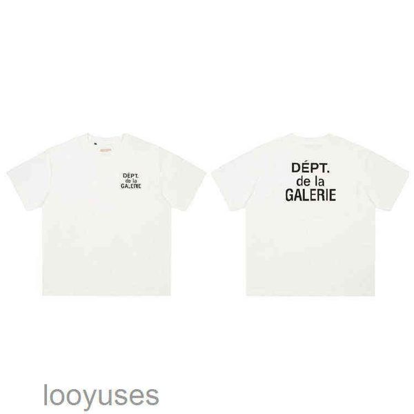 

gary gallerydepts t shirt tshirts basic high street alphabet print hip hop men and women lovers casual short sleeve tshirt, White;black