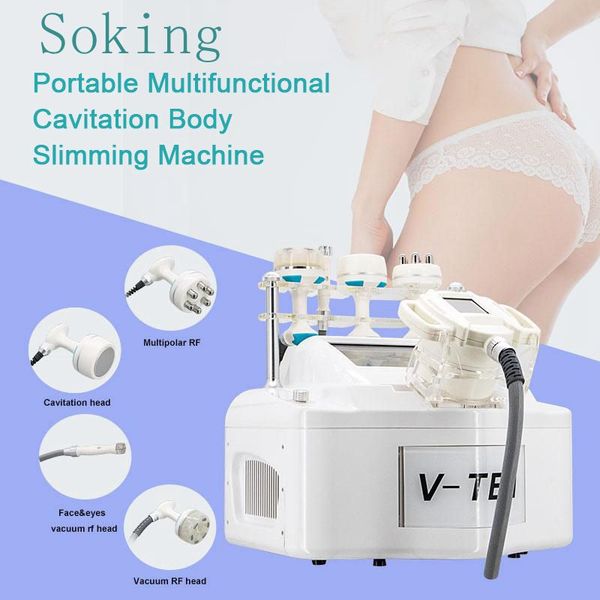 

professional portable promotion other beauty equipment 5 in 1 cavitation vacuum laser bipolar rf roller massage shape infrared rolling cellu
