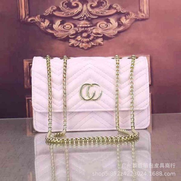 

20% off sitewide 2022 luxury bags lcf8 trend v-shaped chain simple and versatile messenger bag