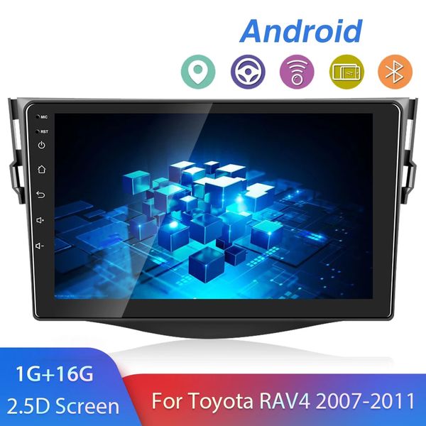 

9 inch android full touch screen car video multimedia system for toyota rav4 2007-2012 gps radio navigation