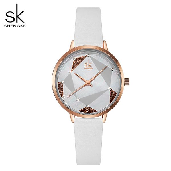 

2022 new fashion diamond belt women's watch manufacturer direct sales gift, Slivery;brown