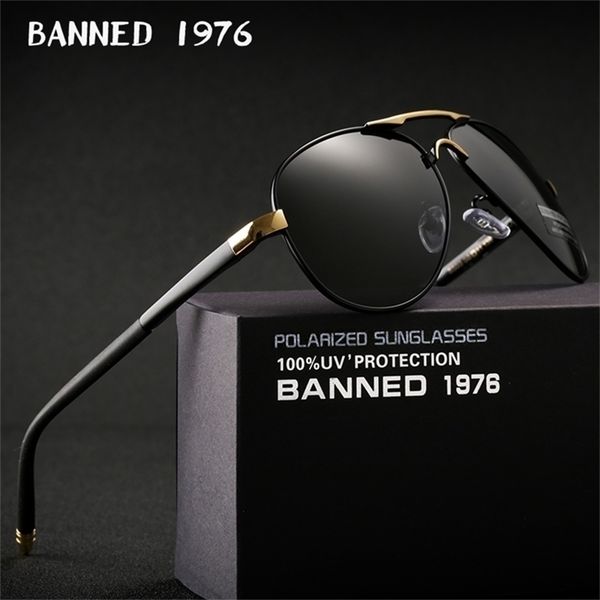 

hd polarized uv 400 mens sunglasses brand male cool driving sun glasses driving eyewear gafas de sol shades with box 220617, White;black