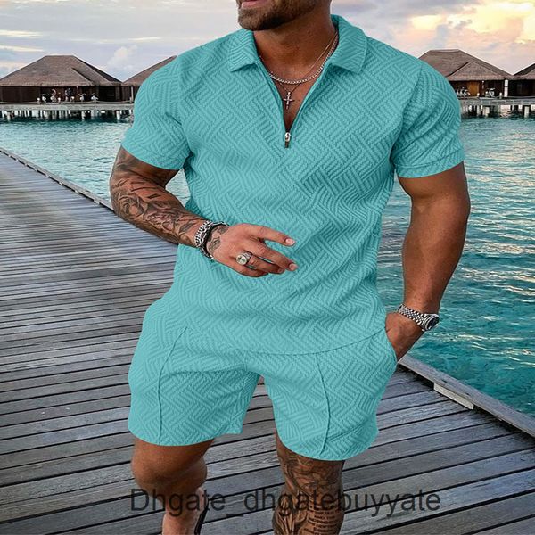 

fashion luxury men's tracksuits hawaii sets casual tshirt man print short sleeve shirts loose tracksuit men summer beach outfits 2 piec, Gray