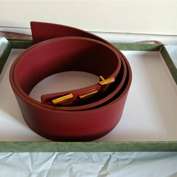 

women's big trendy leather belt fashion quality cowhide pure black brown 7.0 cm wide252l