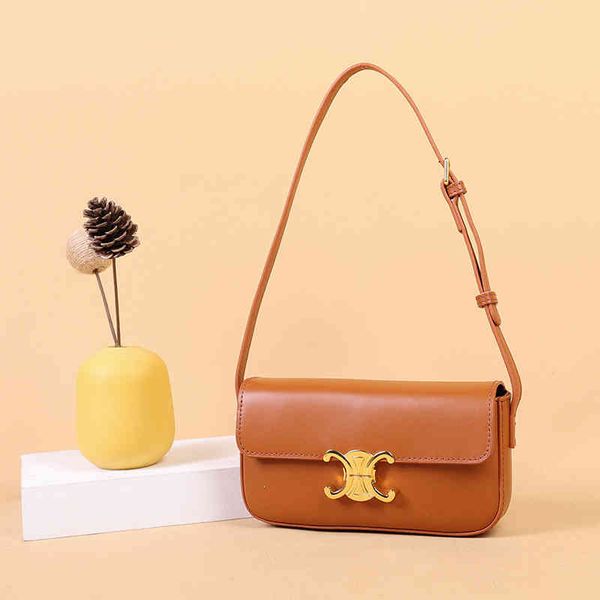 

factory direct sale new brand ladies bags wholesale leather arc armpit women's fashion color portable one shoulder small square