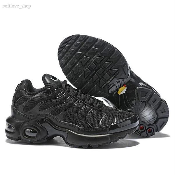 

2021 kids classic children's shoes tn boys and girls sports toddler sneakers trainers jogging size eur 28-35278r, Black