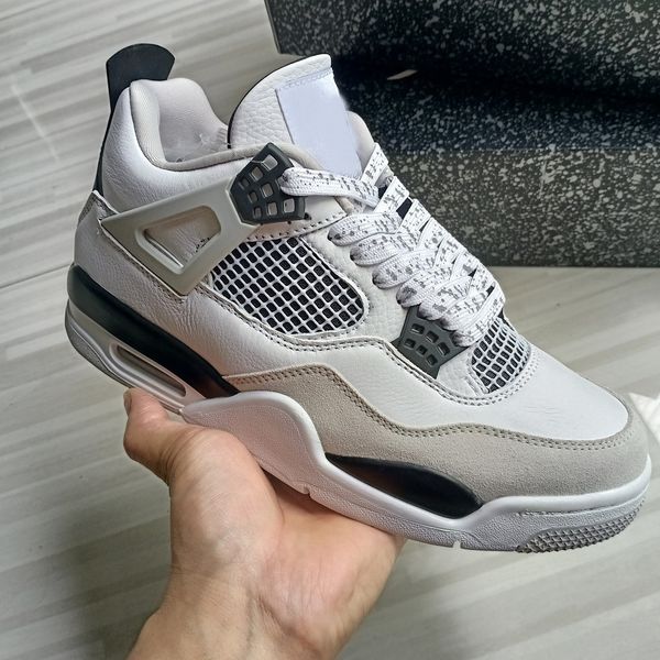 

shoes military black mens womens 4s white black-neutral grey outdoor sneakers skateboard sports dh6927-111 with