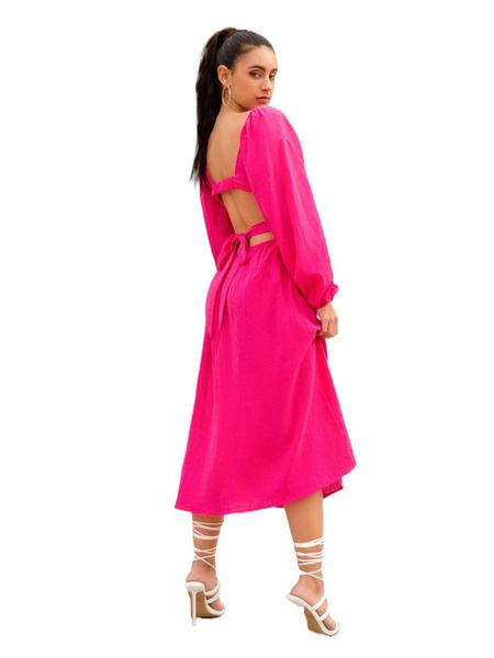 

deep v neck cut out knot backless dress d251#, Black;gray