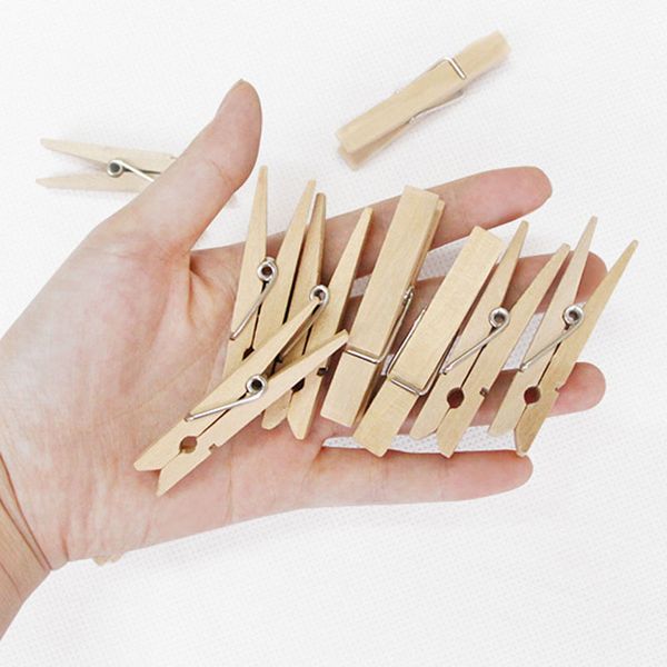 

7.2cm wooden p clothes socks bag clips racks hanging pegs hangers clothespins home kitchen office storage supplies