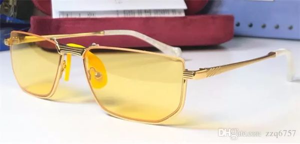 

new fashion design sunglasses 0627 small frame square special design frame avant-garde uv400 protective glasses, White;black