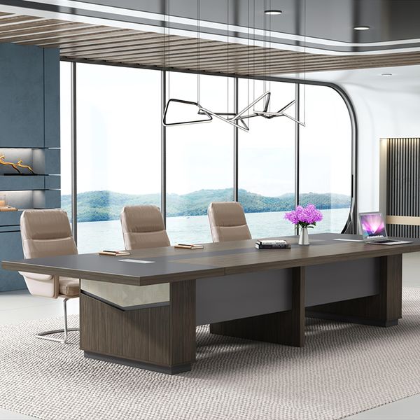 

office furniture simple and modern large conference room training table