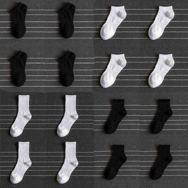 

men's socks 2 pairs quality summer no show ankle winter cotton white black sport happy for men calcetines hombre