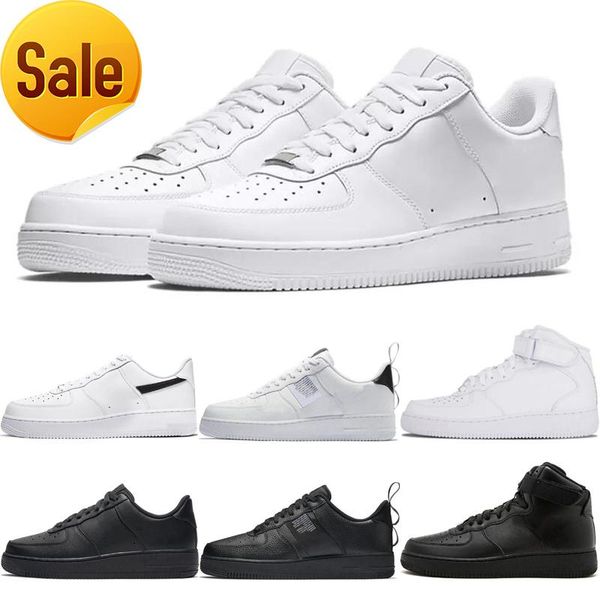 

new men women platform casual shoes triple black white skateboard women sneakers mens trainers outdoor sports size 36 -45 h