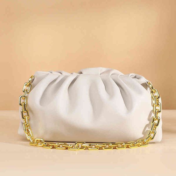 

bottegas bag venetas women's thick chain cloud soft leather dumpling one shoulder armpit6 bwi5