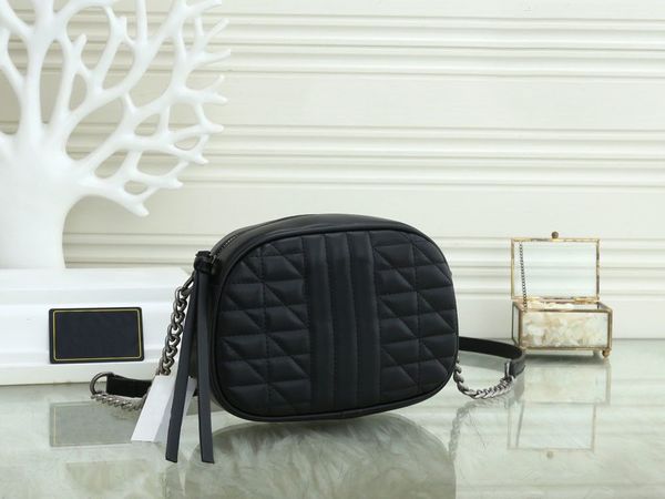 

2022 fashion women bag love heart v wave pattern satchel shoulder bag chain handbags crossbody purse lady leather classic style tote bags