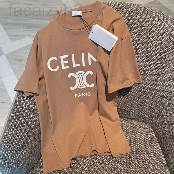

women's t-shirt designer ce original standard 2022 summer new minority french skin white milk tea temperament style short sleeve t-shir