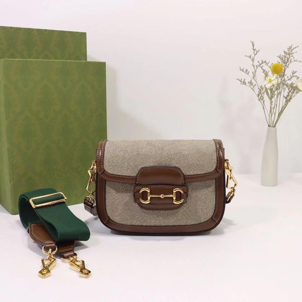 

cc leather horsebit small shoulder bag marmont designer handbags crossbody fashion women bags new style 20cm 25cm