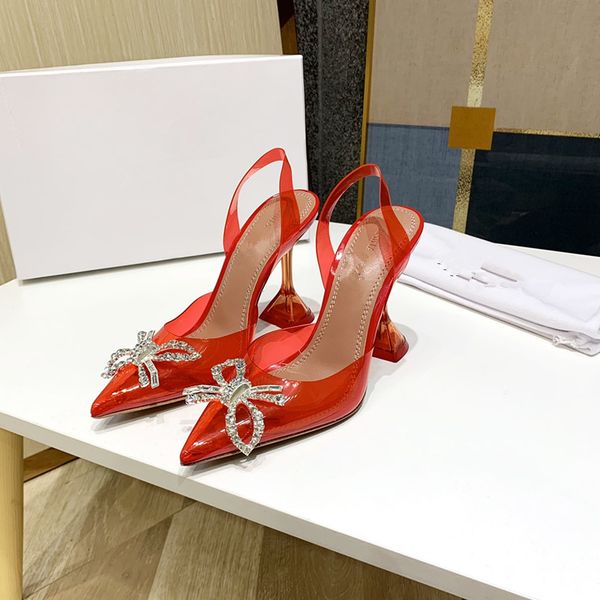 

spring/summer crystal heel sandals comfortable and stylish, Black