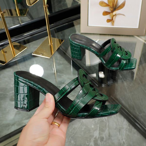 

woman slippers sandals quality metal decor classic plaid fashion classics sandal women slipper shoes slide shoe 0601, Black