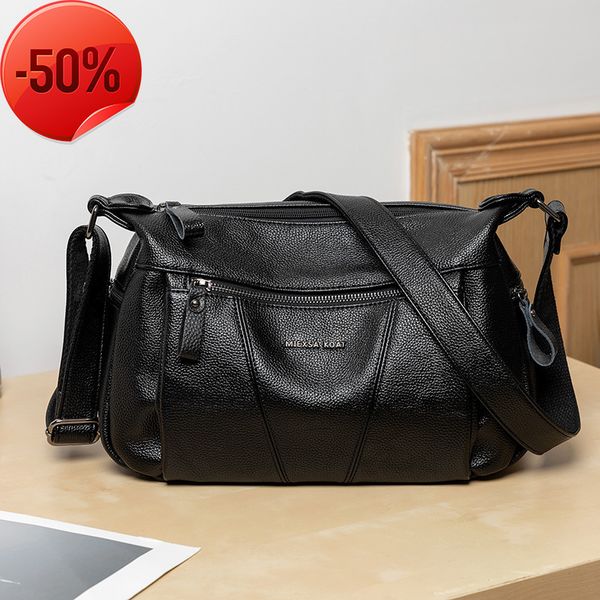 

fashion luxury designer2022 new korean version large capacity middle-aged mother single shoulder messenger litchi pattern commuter women&#03