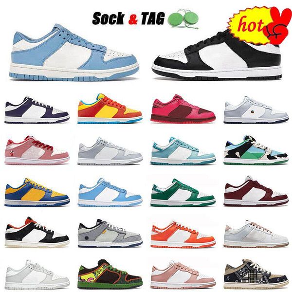 

2022 authentic skate mens running shoes low us 13 unc coast black white paisley orange ucla women trainers sneakers