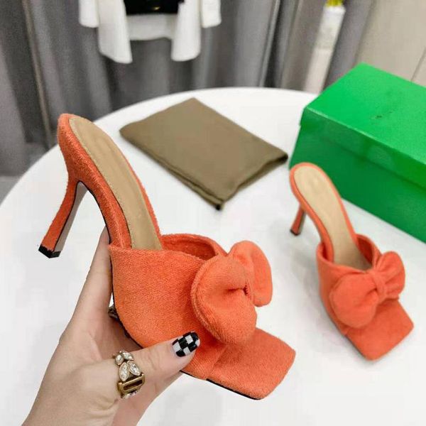 

women high heel bottegas sandals fashion designer ggity summer slippers mature women slide wz, Black