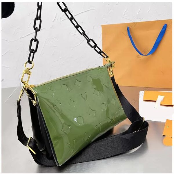 

2022 designer bags luxurys crossbody chain shoulder bag couss handbags fashion forward women message bags purse wallet