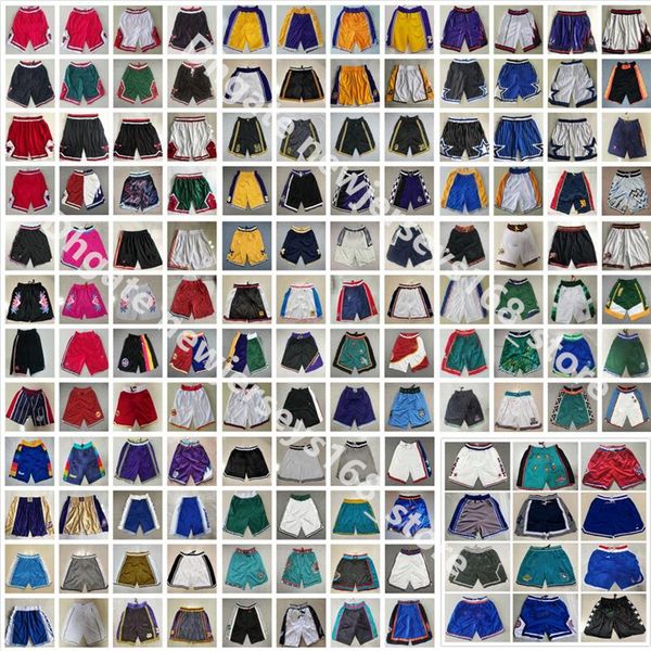 

just don 2022-23 new pocket basketball shorts casual sports hip pop pant with pockets zipper sweatpants baseball football breathable gym tra, Black