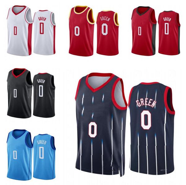 

basketball jersey jalen green 2022-23 new season men youth city jerseys in stock, Black;red