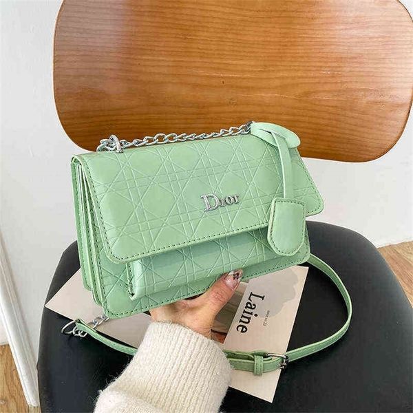 

trend summer fashion indentation soft face single messenger solid color 75% off factory sales