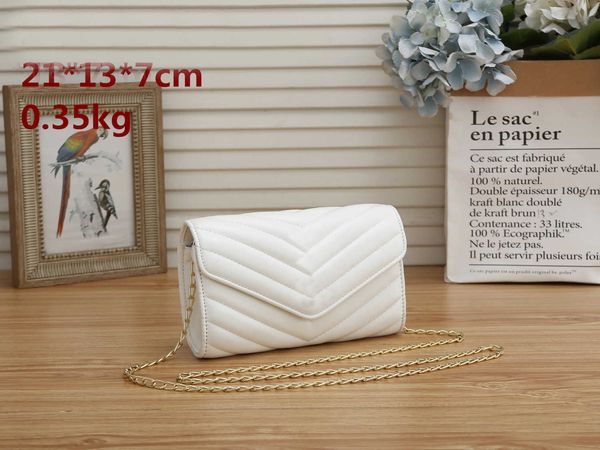 

2022 woman bag handbag purse original box genuine leather women messenger cross body chain fashion bag lady bag