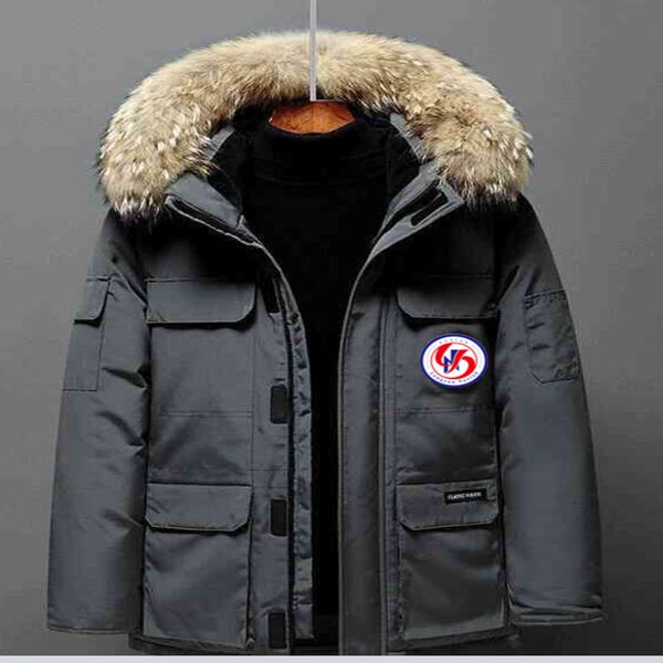 

designer jnd e ditu mkle mk meng luxury winter table goode coat mens womens down jacket outdoor work tide thickened warm clothes, Black