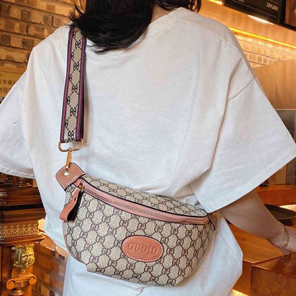

bag female new print popular messenger sling one shoulder ultra fire broadband waist bag bags_model5r93