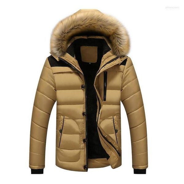 Men's Down Parkas Bom estilo Jackets de inverno Homem casaco casual casual fora de moda com capuz com capuz para casacos mortos masculinos phin22