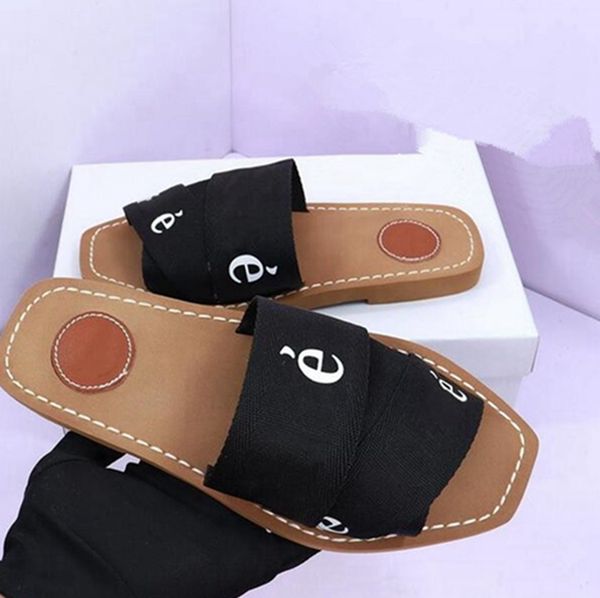 

xxk low heels designer sandals for women slides trends fashion embroidered floral brocade woman lady slippers summer beach shoes 0s235-42 lo, Black