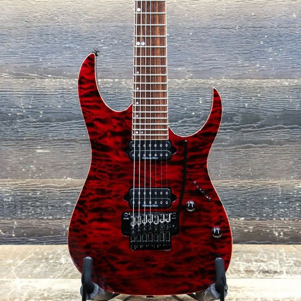 

rg927qmz premium line red desert 7-string electric guitar