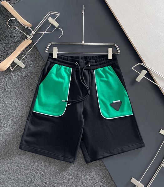 

beach shorts mens women icon drawstring short relaxed homme fashion designer clothes printed letters summer black white red breathable baske, White;black