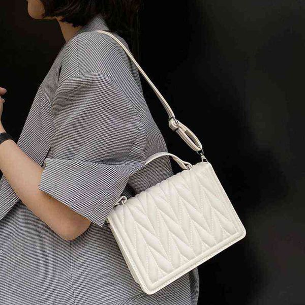 

hbp casual ladies small clamshell handbags flap purse geometric embossing pu leather solid color crossbody shoulder messenger bag 220810
