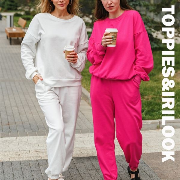 

ies casual shorts set suit women tracksuits harajuku sweatshirts elastic pencil pants high waist 220810, White