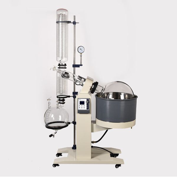 

zzkd lab supplies 50l rotary evaporator equipment large volume rotavap r1050 water bath automatic lifting laboratory supplies 220v explosion